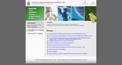 Desktop Screenshot of ccbs.urca.br
